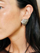 prestashop:1:5138:25328 | Silver Palm Leaf Stud Earrings