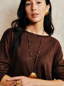 prestashop:1:5139:25320 | Gold Palm Leaf Stud Earrings