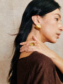 prestashop:1:5139:25322 | Gold Palm Leaf Stud Earrings