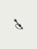 prestashop:1:5207:25184 | Black Floating Split Stone Double-Finger Ring