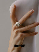 prestashop:1:5210:25208 | Silver Textured Soft Form Hemisphere Ring
