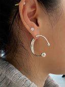 prestashop:1:5214:25121 | Silver Atomic Collision Earrings