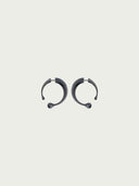 prestashop:1:5215:25114 | Black Atomic Collision Earrings