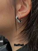 prestashop:1:5219:25153 | Silver Heart Cell Triple Growth Earrings