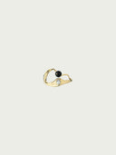 prestashop:1:5226:25168 | Gold Flowing Heart Cell Double Finger Ring