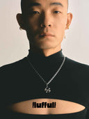 prestashop:1:5227:25138 | Silver Split Growing Irregular Sphere Necklace