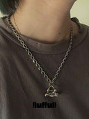 prestashop:1:5227:25144 | Silver Split Growing Irregular Sphere Necklace