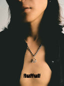 prestashop:1:5227:25146 | Silver Split Growing Irregular Sphere Necklace