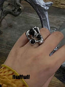 prestashop:1:5228:25176 | Silver Small Split Growing Irregular Sphere Ring
