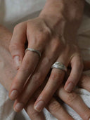 prestashop:1:5231:25385 | Silver Cloud Mist Dome Ring