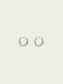 prestashop:1:5241:25359 | Silver Subtle Spark Mini Hoop Earrings
