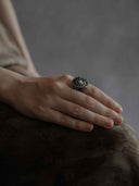 prestashop:1:5248:25251 | Black Shell Gatherer Ring