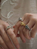 prestashop:1:5251:25256 | Gold Vining Floral Ring