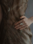 prestashop:1:5254:25287 | Silver Broad Leaf Vertical Ring