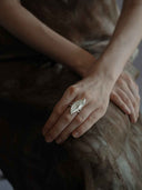 prestashop:1:5254:25292 | Silver Broad Leaf Vertical Ring
