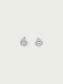 prestashop:1:5257:25220 | Silver Mandala Flower Earrings