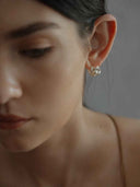 prestashop:1:5257:25225 | Silver Mandala Flower Earrings