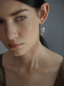 prestashop:1:5260:25233 | Silver Grape Leaf Spirit Fruit Earrings