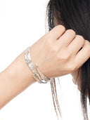 prestashop:1:5279:25570 | The Fluent Arc White Ethereal Tide Bracelet