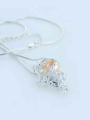 prestashop:1:5281:25578 | The Fluent Arc White Frozen Flow Necklace