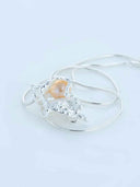 prestashop:1:5281:25579 | The Fluent Arc White Frozen Flow Necklace