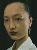 prestashop:1:5321:25733 | White Black Agate Suspension Earrings