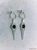 prestashop:1:5321:25734 | White Black Agate Suspension Earrings