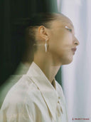 prestashop:1:5321:25737 | White Black Agate Suspension Earrings
