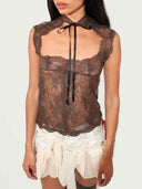 prestashop:1:5337:25824 | Brown Ysé Top