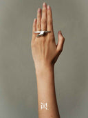 prestashop:1:5347:25927 | Myriad Bird Silver Feather Ring