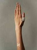 prestashop:1:5349:25918 | Myriad Bird Silver Feather Armour Ring