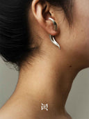 prestashop:1:5352:25902 | Myriad Bird Silver Horizon Earrings