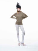 prestashop:1:5356:25763 | Olive Asymmetry Long-sleeve Top