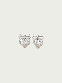 prestashop:1:5362:25796 | Vintage Silver Bow Elbow Cuff Earrings