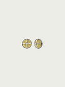 prestashop:1:5368:25809 | Primrose Yellow Vintage Motorcycle Headlight Earrings