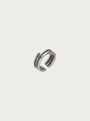 prestashop:1:5373:25819 | Silver Two-Tone Spring Zircon Midi Ring