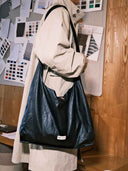prestashop:1:5386:26117 | Black Lace-Up Crossbody Bag