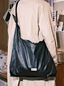 prestashop:1:5386:26119 | Black Lace-Up Crossbody Bag