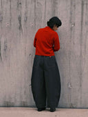 prestashop:1:5388:26088 | Charcoal Pleated Balloon Trousers