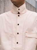 prestashop:1:5392:26050 | Stand Collar White Shirt