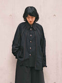 prestashop:1:5393:26037 | Black Deconstructed Panel Shirt