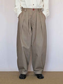 prestashop:1:5394:26028 | Khaki Pleated Front Relaxed Trousers