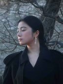 prestashop:1:5411:26321 | Frosted Gold Fragment Earring - single