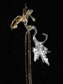 prestashop:1:5411:26323 | Frosted Gold Fragment Earring - single