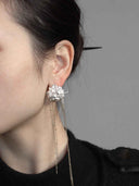 prestashop:1:5413:26300 | Hydrangea Gold Stamen Earring - single