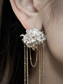 prestashop:1:5413:26301 | Hydrangea Gold Stamen Earring - single