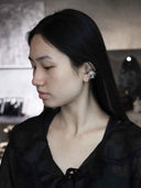 prestashop:1:5429:26160 | Black Bloom Ear Cuff