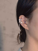 prestashop:1:5435:26122 | Single Begonia Flower Ear Cuff