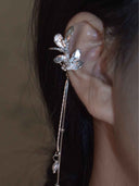 prestashop:1:5435:26127 | Single Begonia Flower Ear Cuff