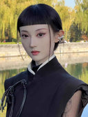 prestashop:1:5435:26128 | Single Begonia Flower Ear Cuff